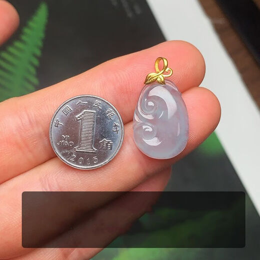 DR-FLVVS18k gold buckle leaf clip buckle 18 gold plated exquisite fashion versatile pendant buckle necklace leaf clip buckle