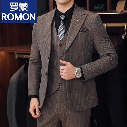 Костюм Romon Men's Slim-Fiting и Slim-воротнич