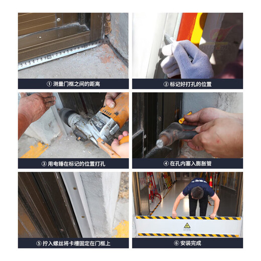 Haosikepu aluminum alloy rat barrier 50*80cm distribution room office substation warehouse computer room anti-rat barrier