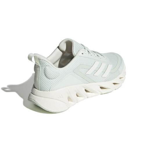 Adidas Adidas Мужские и женские кроссовки 24 осень новая сетчатая дышащая повседневная обувь для амортизации и устойчивой к износостойкой спортивной обуви LENEN GREEN/HANYU WHITE JH9854 42