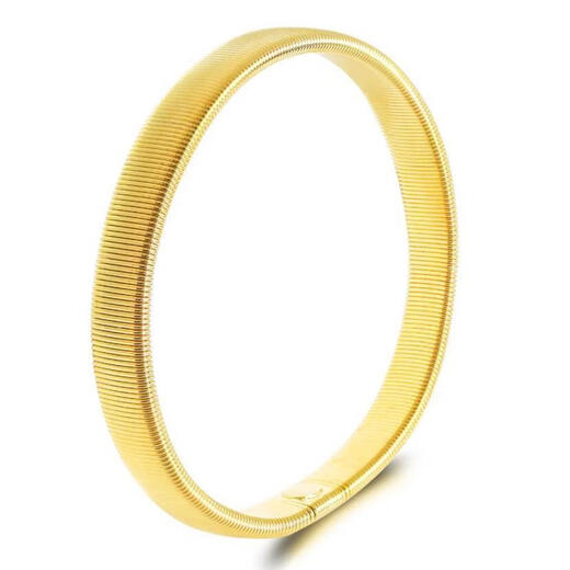 Wan Shi Fei shirt sleeve cuffs, sleeve fixation artifact, cuff tightening, shirt sleeve arm cuffs with elastic cuff rings for men and women 01 gold (1 piece)