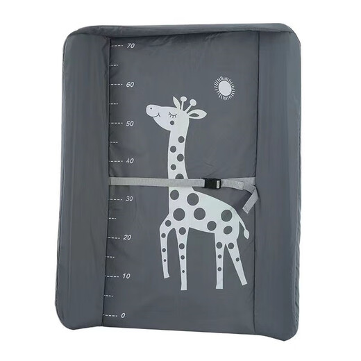 Chuangjingyixuan Tapete para mesa de pañales Tapete para mesa de pañales Mesa para pañales para recién nacidos Cama para el cuidado del bebé Baño para bebés Masaje Toque Cambiador Vestidor Gris oscuro