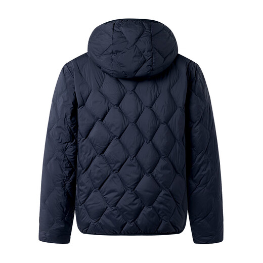 Navigare Italian small sailing three-proof down jacket men's light warm hooded jacket 1331604505 blue L/50