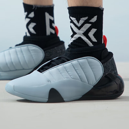 Adidas Casual Chores Chaussures masculines 2025 Nouvelles chaussures de sport d'été CNY Harden 7 Practical Training Basketball Chaussures IH7516 IE9249 Black and Blue Orange 40
