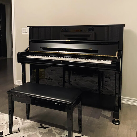 Yamaha Original importiertes Second-Hand-Klavier in Japan für die Heimnutzung U1H U2H U3H vertikaler Profi-Einstufung Bühnenbilder Piano 90% NEU U1 [121 cm Anfänger Hobby Yamaha Sales Top 1]