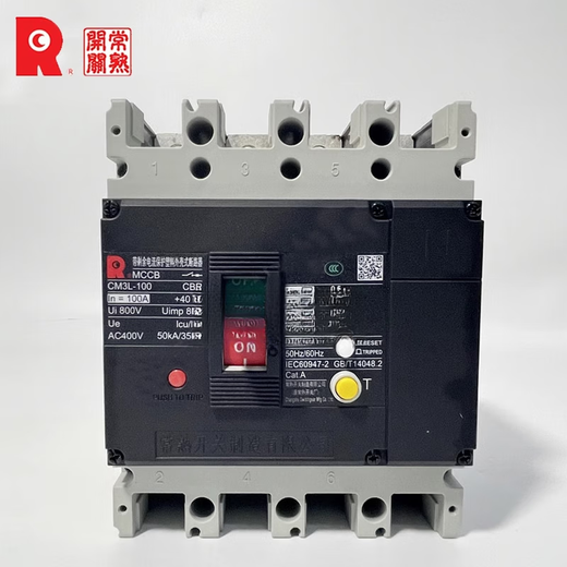 Changshu Switch Factory CM3L-100/4300B leakage circuit breaker 250M/3300 air switch 250A400A 80A 3P