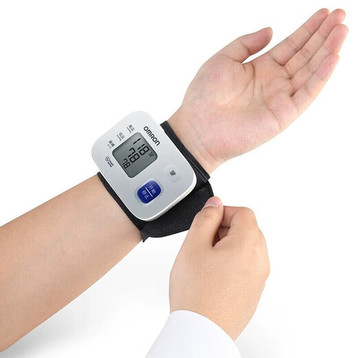 Omron Handgelenk Hem-6160 Elektronischer Blutdruckmonitor 6231t Haushalt Medizinische Standard-Armband-Blutdruck-Messung Instrument Handgelenk Hem-6160 [Batterie + Speicherbox] 15-facher Speicherwert