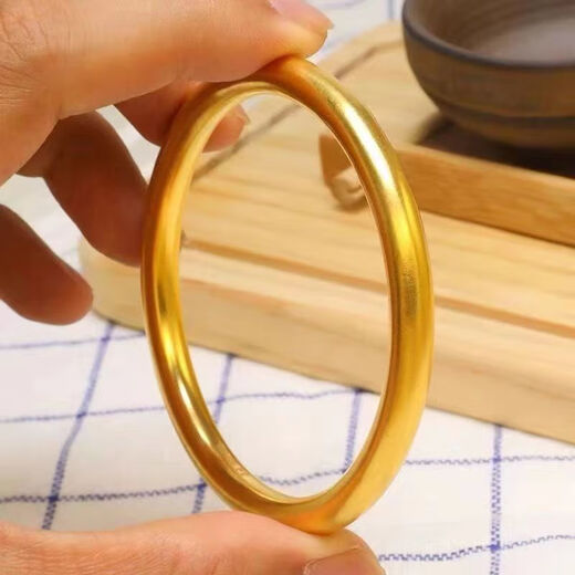 Shixiang Old Phoenix Gold Store Gold 9 Ancient Method Gold Bracelet Ancient Rhythm Inheritance Bracelet Solid and versatile Golden Marriage 56 Inner Diameter Suitable for 80-90 Jin [Jin equals 0.5 kg] Wear 30g counter for 15688 loss