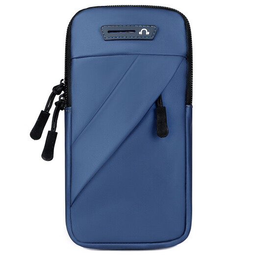 Shantou Lincun Gangen Running Mobile Phone Arm Pack Mobile Phone Bag Men and Women Universal Sports Fitness Mobile Phone Arm Pack SN9896 Classic Model-Blue