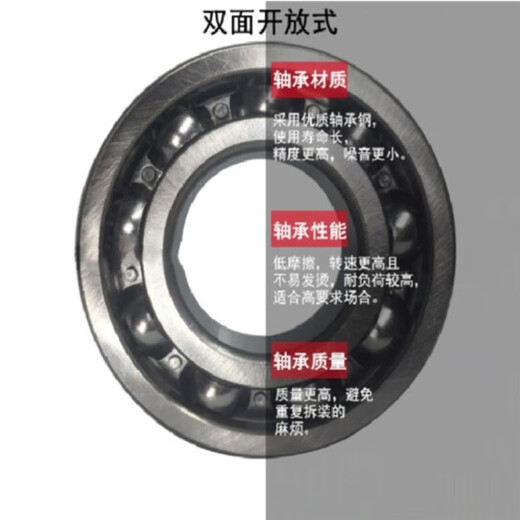 Hongruifeng electric vehicle front wheel bearing 6201-2RZ (piece)