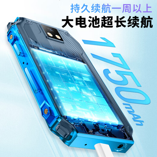 Blue Fox S2 Mini Student Handy 4G Full Network Connect GPS genaue Positionierung zahlbare Videoanrufe und beenden die Internetabhängigkeit Spezielle Ultra-Long-Standby-Touchscreme Junior High School Schüler Kinder und ältere Maschine Dawn Blue Supreme Edition [32 GB Speicher + Videoanrufe + GPS-Positionierung + Zahlung]