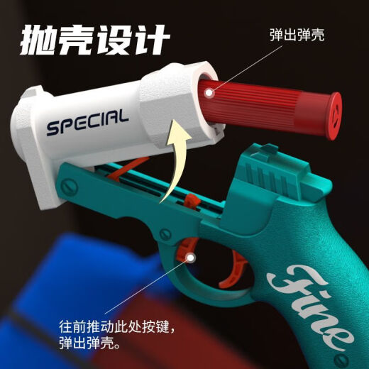 Goblin Pocket Hand Cannon puede lanzar balas suaves Manual de troller de pistola pequeña