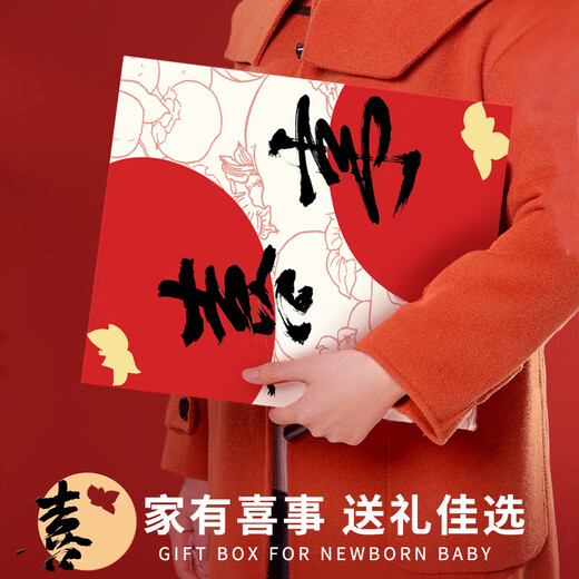 班杰威尔新生儿礼盒婴儿衣服春秋宝宝满月见面礼周岁服73