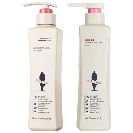 Adolf Shampoo Shampoo Anti-Dandruff Refreshing Shampoo 420ml + Charming Classic Shower Gel 420ml