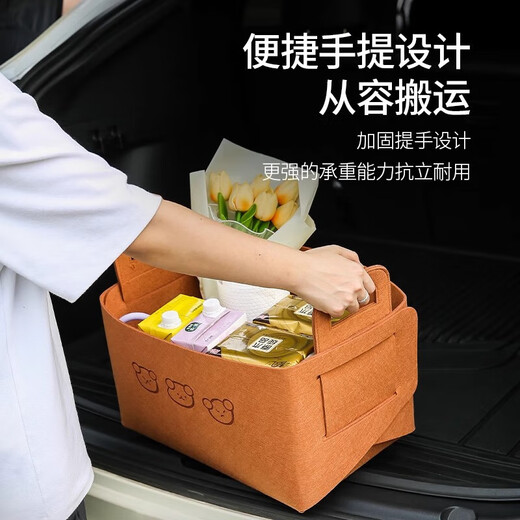 Juyou Car Storage Box Frauenkoffer Praktische Klappung Multifunktion Aufbewahrungsartifact Auto Aufbewahrungsbox Aufbewahrungsbox Aufbewahrung