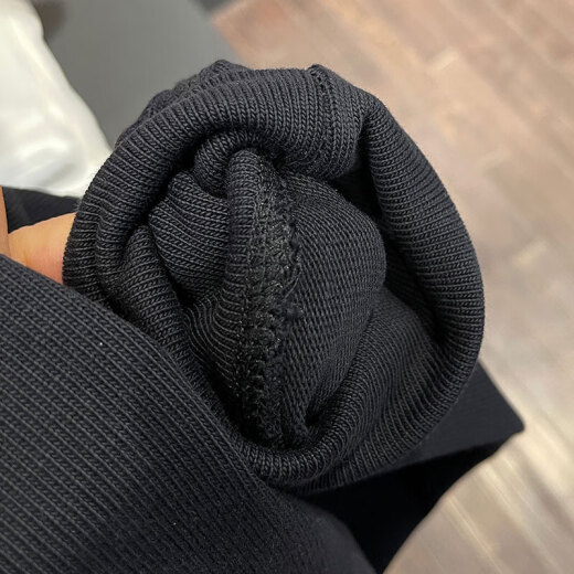 耐克（NIKE）外套男士2024春秋季新款针织开衫V领线衫休闲夹克上衣 FN3899-010黑色 S