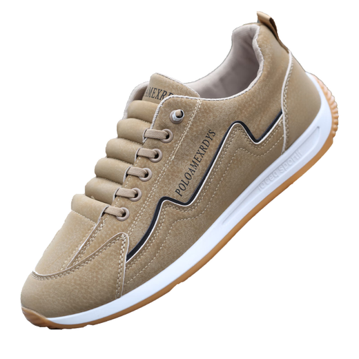 
Western Camel (VANCAMEL) men's shoes for spring and autumn 2025 new breathable light casual leather shoes for one foot Forrest Gump shoes versatile men's sports AW9902 white cloth style one size smaller 44
