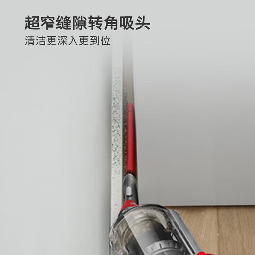 Dyson V12 Erkennungsschleicher flauschiger leichter High-End-Staubsaugerreiniger optischer Nachweis von Staub 140AW Starke Saugkraft-Milbenentfernung Blau