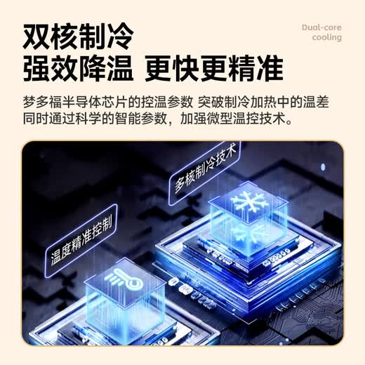 Montover Car Refrigerator Small Mini Refrigerator Dormitory Home Rental RV Car Home Dual-Use Breast Milk Portable Refrigerator USB Plug-in Refrigeration and Heating Car Home Dual-Use 8L Dual Core Cooling and Heating丨Magnetic Door Dual-Use Car Home