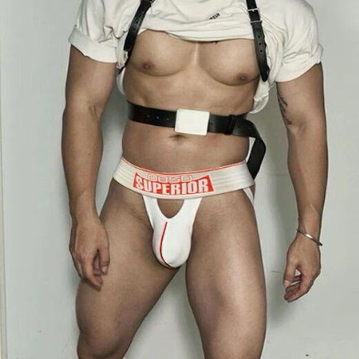 Men's Uniform 2025 New Sexy Men's Special Large Size Speed Attack Robe SM Shameful Thong White - Men's Underwear Thong Men's Sexy Sexual Underwear M-Men's Underwear Sexy Private Fun