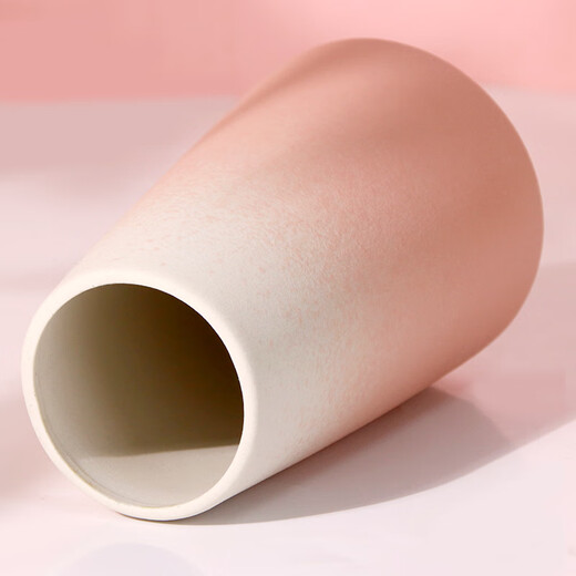 Extreme Space Ceramic Vase Flower Arranger Living Room Crafts Desktop Decoration Simple Home Coffee Table Decoration White Pink Vase