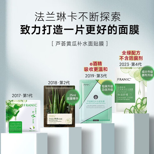 FlanLinka Aloe Vera CUCUCBUM MASSE HYDRATINE HYDRATING HYDUTLE HYDURING AOTH ET ÉGRANCHING TW TONE MENS ET LES PRODUCTIONS DE SOINS DE SIGNE DES FEMMES 25 ml * 10 comprimés