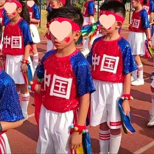 Shen Yun Wrist Ribbon Flower Kindergarten Morning Exercise Games Ribbon Hand Bell Children's Dance Performance Cheerleading Props Red Wrist Circle Five Color Bell + Five Color Ribbon 2 Pack