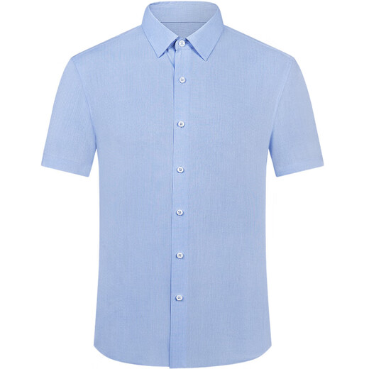 Sept chemises à manches courtes de sept loups pour hommes à la mode masculine à la mode à la mode coton, confortable, chemise de chemises faciles à maintenir les vêtements pour hommes