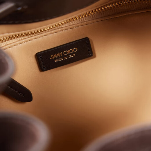 Jimmy Choo [chinesisches Valentinstagsgeschenk] Bon Bon S Wildleder Bucket Bag P00992370 Brown Unified Code
