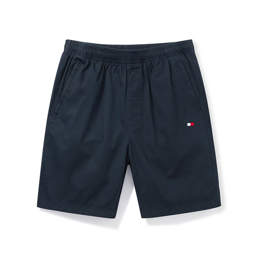 Tommy Jeans Tommy American Summer Pure Cotton Fünf-Punkte-Shorts Casual Vielseitiger, vielseitiger Strandhosen Herren-Trendy Business 9215 Shangqing XL (Empfohlen 135-155jin [Jin gleich 0,5 kg])