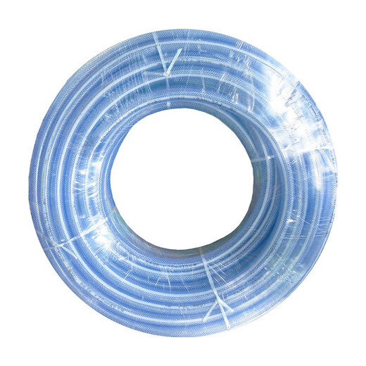 Yuanhan PVC tuyau à quatre saisons, tuyau de nettoyage sanitaire, tuyau d'eau transparent en peau de serpent à trois couches 673 / Volume 4 minutes * 50 mètres