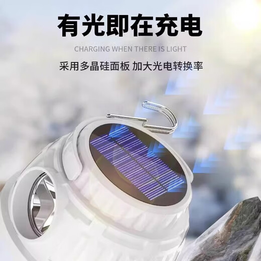 Luces solares para acampares nocturna de iluminación de iluminación de luz de emergencia carga de batería ultra larga lámpara de tienda al aire libre