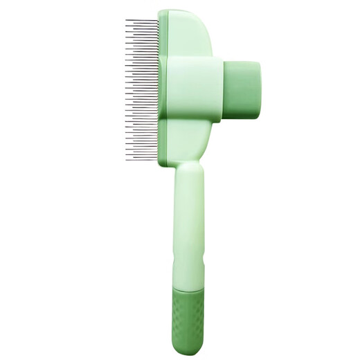 HELLOJOY cat comb, cat comb, special debugging comb, bristle artifact, cleaning long hair row comb, needle comb, green