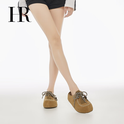 HR Helena Frauenschuhe 2025 Herbst neue Birkenstock-Schuhe dicker Soled-Zehen-Hausschuhe braun 38