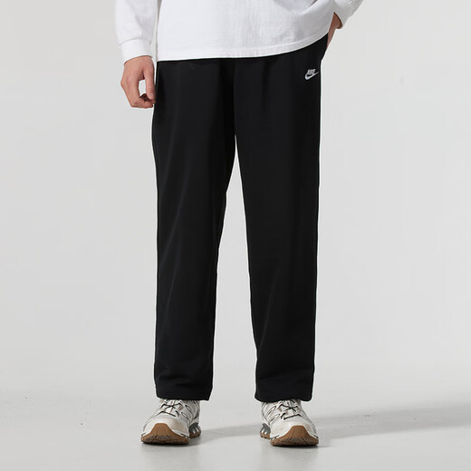 耐克（NIKE）运动套装男装 2025新款商务休闲网球训练POLO衫短袖T恤 直筒长裤 FN3895-010+HQ4423-010 XL