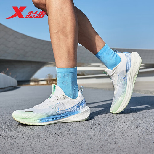 Xtep men's shoes men's sports running shoes Kunpeng shock-absorbing breathable mesh running shoes