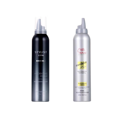 Love Hair mousie cheveux cire aifasi styliste hydratant réparation style élastique élastique hydratant hydratant hydratant hydratant bobine légère + hydratant hydratant (deux bouteilles) mixtes)