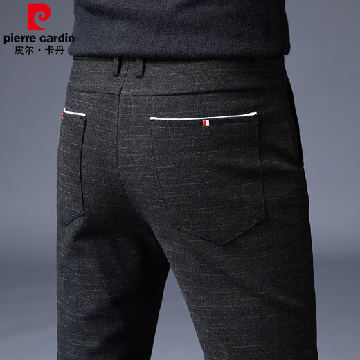 Pierre Cardin Frühlings- und Herbst -Freizeithosen für Männer gerade loses Geschäft Dünne Hosen für Männer schlank und vielseitiger Sommerkoreaner Stil Trend 688 Blau [Single Strip] 36 (Referenz 160jin [Jin gleich 0,5 kg])