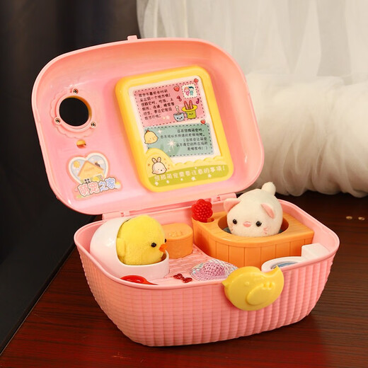 
Chicken Raising House Pet Children's Cheating Toys 3-6 years old 9 rabbit girl princess girl play house. The basic version of rabbit house + can be called rabbit/washing