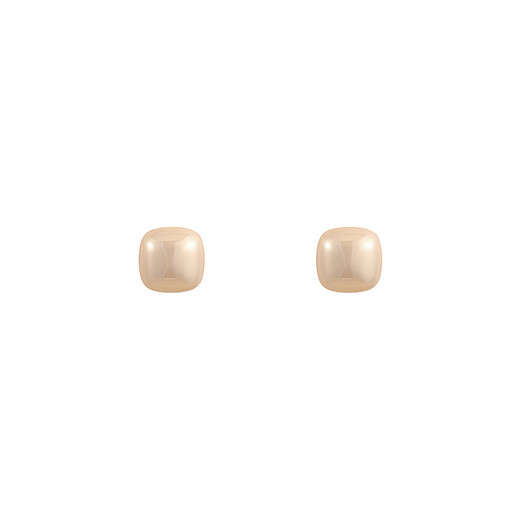 CHOMEL KINSEY Sugar Cube Pearl Earrings for Women 2025 New Popular Earrings Light Luxurious High-Quality Temperament and Atmosphere Birthday Gift for Women Sugar Cube Pearl Earrings-Main Picture Style