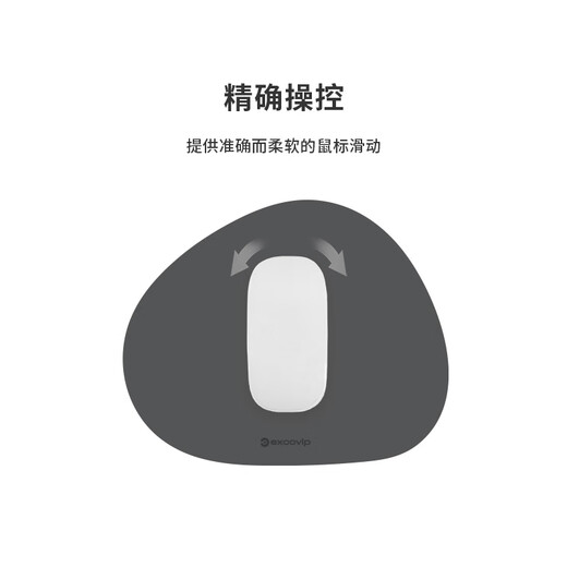 EXCO alfombrilla de ratón pequeña de cuero de guijarros gris alfombrilla de ratón pequeña alfombrilla de ratón portátil alfombrilla pequeña fácil de llevar mini oficina ultrapequeña mini niña estilo viaje de negocios 0393