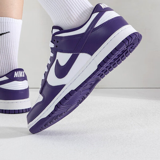 耐克（NIKE）男鞋2025夏季新款运动鞋Duck Low舒适时尚复古休闲鞋轻便低帮板鞋 DD1391-104 43