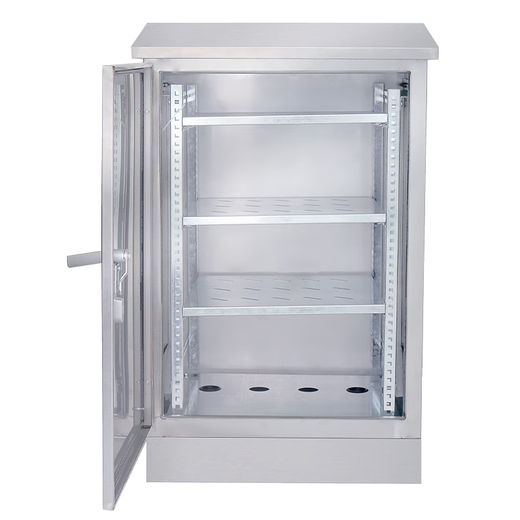 Yue Changsheng outdoor stainless steel waterproof distribution box floor cabinet outdoor network cabinet rainproof weak current box monitoring waterproof box 6 1000*600*600