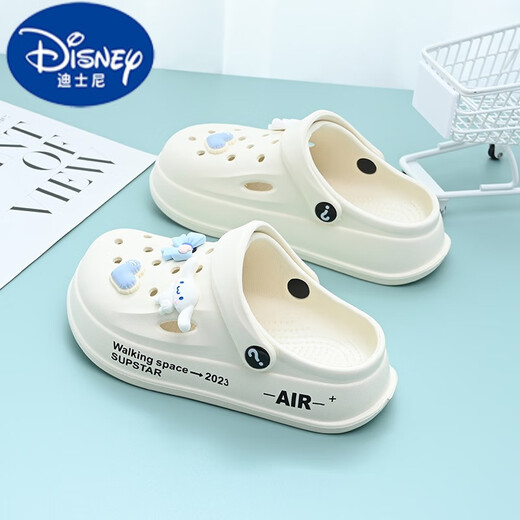 Disney (Disney) Girls and Children's Hole Shoes Schuhe Sommer DIY Indoor Anti-Rutsch Baotou Anti-Kollision Eltern-Kind mittel- und großer Outdoor-Verschleiß Strandsandalen 021 Astronaut Pink 24-25 (Innenlänge beträgt ca. 170)