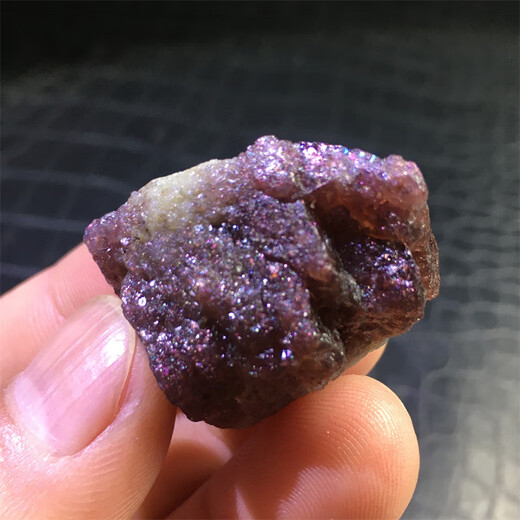 Yangyan Starry Sky Strawberry Crystal Blood Drop Cordierite Bare Stone Pendant Wool Tourmaline Tanzanite Sapphire Rough Stone Ornament 876 Blue