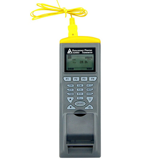 AT Hengxin 9882 Thermocouple Thermometer Temperature Recorder Printing Dual KJTRSE Model AZ9892 One-year warranty