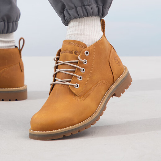 Timberland Timberland men's shoes Martin boots Spring and Autumn Outdoor Hiking Boots Wear-resistant Commuter Business Mid-top Leather Shoes A2AKT231 43
