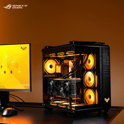 ASUS RTX5070TI HOST/RTX5080/5090D Graphics Card Rog Family Bucket Host U7 265KF/I7 14700KF Desktop Computer Host Assembly Computer Complete Maschine I7 14700KF+ASUS RTX5070TI 丨 2