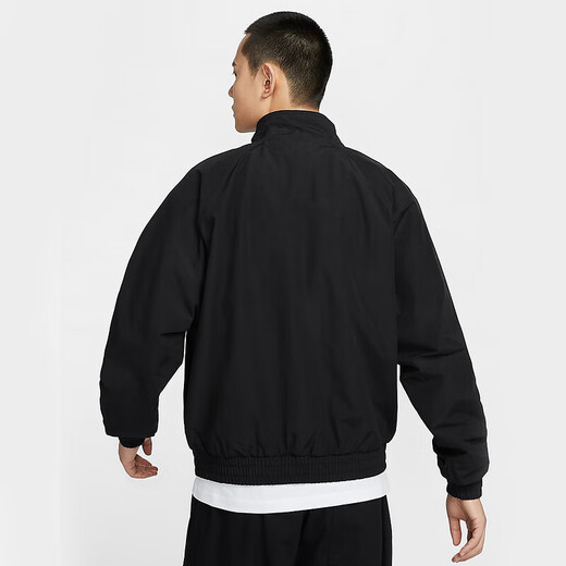 耐克（NIKE）YY胜道体育 2024冬男梭织潮流时尚百搭运动休闲夹克 FZ0657-010 黑色 M