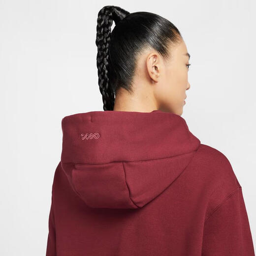 Nike (NIKE) SPORTSWERA Nike Spirit Snake Welcome Series Women's Oversize Wind Pullover Hoodie HV8461-677 XS